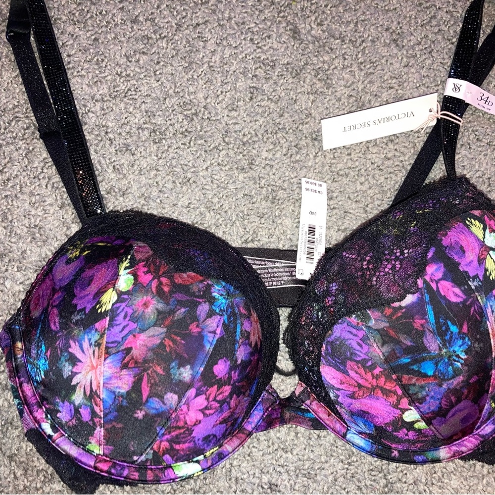 PINK PUSH-UP BRA